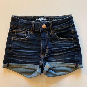 American Eagle dark wash Jean shorts